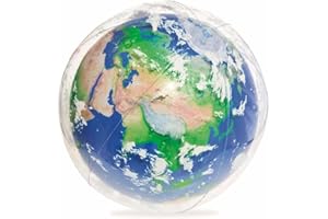 Bestway 31045 - Pelota de Playa Hinchable Globo Terráqueo 61 cm