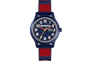 Lacoste Reloj Analógico de Cuarzo para Niños con Correa en silicona Azul - 2030035