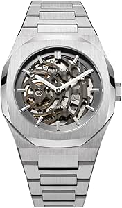 d1 milano skeleton watch