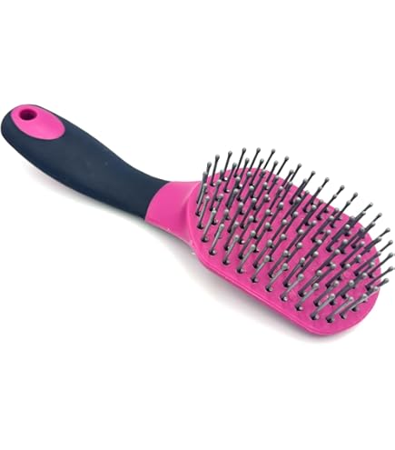Namvo Paardenschraper, roestvrij staal Jeuk Borstel Paarden Zweet Schraper Paard Haar Afwerpen Curry Kam Paarden Grooming Haar Remover Shedder
