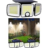 Greentech G&uuml;neş Enerjili 223 Cob Ledli, Hareket Sens&ouml;rl&uuml;, 3 Taraflı Aydınlatma/GT-SL25