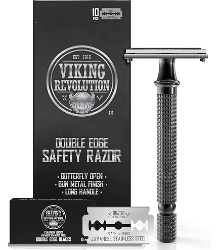 Gillette Heritage Safety Razor Kit includes Double Edge Safety