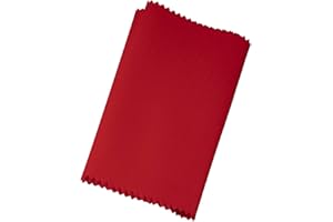Musiin Piano Keyboard Dust Cover for 88 Keys - Suitable for Grand Upright Pianos, Digital Pianos, and Electric Keyboards - Protective Key Cover Cloth (Red)