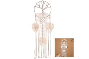 CSENASON Dream Catcher, Handmade Dream Catcher for Girls Boys Woven Tapestry Boho Dream Catcher for Bedroom Decor Home Decor Hanging Decorations Ornaments