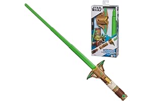 Star Wars Lightsaber Forge, Sabre Laser de Yoda à Lame Verte Extensible, Jouet de déguisement, pour Enfants, dès 4 Ans
