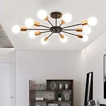 Ganeed Semi Flush Mount Ceiling Light 