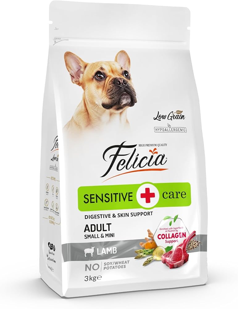 Felicia Az Tahıllı 3 Kg Yetişkin Kuzulu Small/Mini Hypoallergenic Köpek Maması