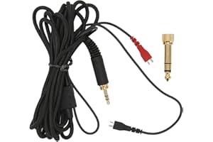 PUSOKEI Wymienny Przewód Audio, Przedłużacz Kabla Audio, Wymienny Kabel Słuchawek do Słuchawek HD25 560 540 480 430 HD 9,8 Stopy
