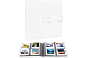 REKEEN Album photo 256 pochettes pour appareil photo Fujifilm Instax Square SQ1/SQ6/SQ10/SQ20, Kodak Mini 3 Square, Mini Shot 3 Square, Mini Shot 3 Square, Album pour photos Instax Square, Kodak 7,6 x 7,6 cm