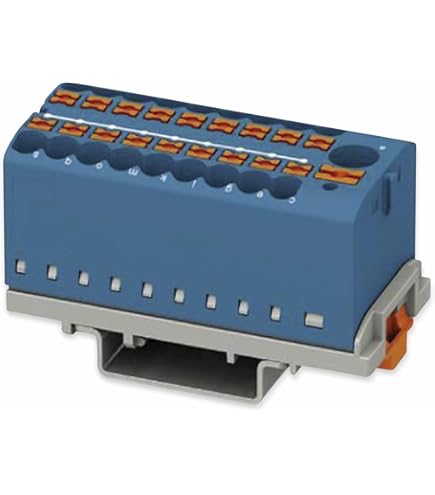 PHOENIX CONTACT PTFIX 6/12X2.5 RD verdelerblok met voeding, 450 V, 24 A, aantal klemmen 13, doorsnede 0,14 mm²-4 mm², AWG 26-12, breedte 41 mm, hoogte 21,7 mm, rood, 8 stuks PHOENIX CONTACT PTFIX 6/12X2.5 RD verdelerblok met voeding, 450 V, 24 A, aantal klemmen 13, doorsnede 0,14 mm²-4 mm², AWG 26-12, breedte 41 mm, hoogte 21,7 mm, rood, 8 stuks