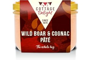 Cottage Delight - Wild Boar & Cognac Pâté - 190g, Brown