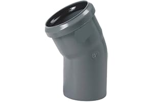 DIELLESHOPPING CURVA AD INNESTO IN PP PER IMPIANTI DI SCARICO IDRAULICO - (1 pezzo) (32 mm MF 30°)