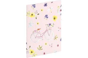 Rössler Papier 11731395000 - Paquete de papelería "Flower Ride", 185 x 250 mm, 10 hojas y 10 sobres