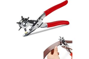 TOULIFLY Pinza Fustellatrice per Cinture,Pinza Buca Cinture,Pinza Buchi Cintura,Foratrice per Cinture