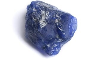 GEMHUB Natural Blue Sapphire Rough Gemstones 8-200 Carats Raw Crystals and Healing Stones Loose Gemstone Necklace For Women And Men