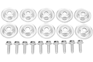 HEEPDD Premium UTV Skid Plate Bricka Bult Set Heavy Duty Metal Ersättning för RS1 20 Delar Underhållssats