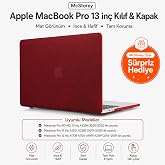 McStorey MacBook Pro 13 İn&ccedil; M1 M2 Kılıf A2338 Uyumlu | Mat Sert Koruyucu Kapak Hard Case | A1706 A1708 A1989 A2159 A2251 A228