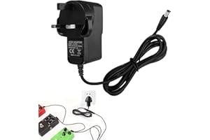 WATLIKEUP 9V DC Power Supply,1 PCS 9V DC Guitar Pedal Power Supply Adaptor for Boss Effects Pedal, D C 9-V Power Supply for BOSS Effects Pe-dal,DB-66/88,DR-Series,FC-Series,MC-202,SH-101,SP-202
