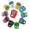 MATSY Finger Counter (Pack of 10), Digital Finger Tasbeeh, Finger Digital Tally Counter, Hand Counting, Finger Clicker Ring (Pack of 10)