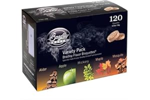 Bradley Smoker BT5FV120 120 Bisquetten - Fünf Variationen Aromen