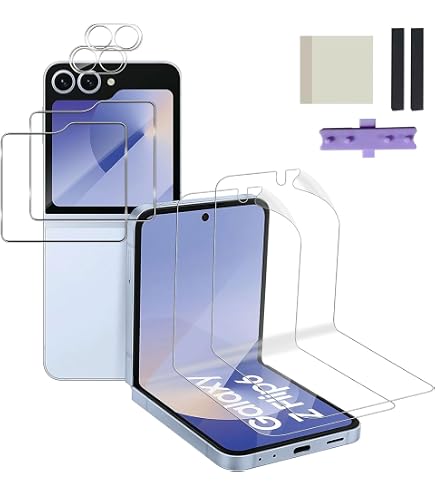 Savvies 6 Pellicole Protettive Trasparenti Per Schermo Oukitel WP12 Pro (SU75), Anti-graffio