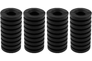 Briny River 4 Pcs Motor Bike Gear Lever Rubber Sleeve 40x20x8mm 543952 for Motorcycles Black