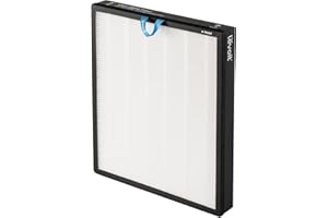 LEVOIT Vital 200S-RF Filtro di Ricambio Originale, Filtro HEPA con Carboni Attivi ad Alta Efficienza, contro 99,97% Polvere, Polline, Allergeni, per Fumatori, Vital 200S-RF, Bianco