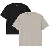 RANUD Erkek Oversize Basic T-Shirt,%100 Pamuk Basic Tiş&ouml;rt, 2&rsquo;li Paket | Oversize Basic T-Shirt 2&rsquo;li Paket %100 PAMUK