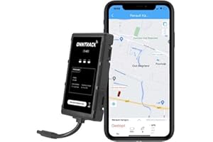 Onntrack 400 Einbau GPS-Tracker - Lebenslange kostenlose Tracking, für Auto, LKW, Wohnmobil, Echtzeit-Live-Ortung, Diebstahlschutz, einfache Installation, Geofencing, App und Webzugang