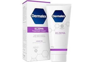 Dermalex Eczema Treatment Cream – Developed by Dermatologists to Treat Mild to Moderate Atopic Eczema Symptoms – 100 g