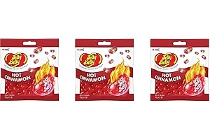 Jelly Belly 3x Hot Cinnamon (Zimt), 3 x 70g