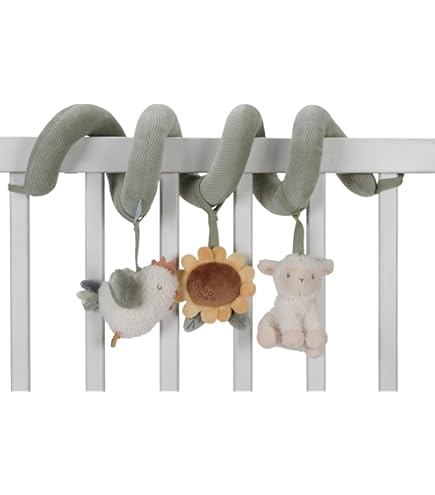 Bankeep Baby-Buggy-Spielzeug Aktivitätsspirale - Plüsch Tier-Spielzeug Zum Aufhängen Für Kinderwagen & Autositz
