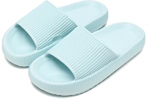 sharllen Kids Sliders Girls Boys Cloud Shower Slippers Toddler EVA Summer Beach Pool Slide kids Sandals Non-slip Bathroom Slippers House Flip Flops