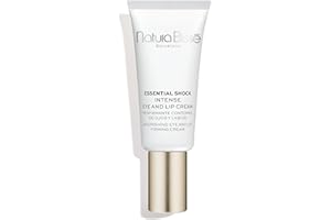 Natura Bissé Essential Shock Intense Eye And Lip Cream | Contorno de Ojos y Labios Reafirmante con Aceite de Rosa Mosqueta, Vitamina E y Aminoácidos de Colágeno y Elastina | 15 ml
