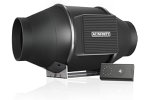 ‎AC INFINITY AC Infinity CLOUDLINE PRO S4 – Leises Inline-Lüftersystem 100 mm mit Drehzahlregler, EC-Motor, für Grow-Zelte und Hydroponik