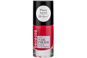 Benecos - natural beauty 94762 - smalto per unghie - 8FREE - permeabile all'acqua - 5ml - estate calda