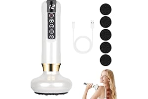 Mineup Urządzenie do masażu cellulitu, 12 biegów, baniek przeciwcellulitowych, regulowane urządzenie do masażu tkanki tłuszczowej, bańki do czyszczenia brzucha, talii, ramion, nóg