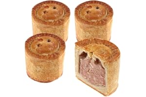 GREENHALGH’S CRAFT BAKERY LTD 6 X 4 oz Hand Crafted quality Pork pies, Greenhalgh's craft bakery pork pies
