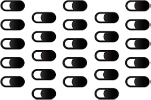 ReFind [25pcs] Webcam privacidad Deslizante Cubierta para la cámara del Ordenador portátil Mac iPhone Computer