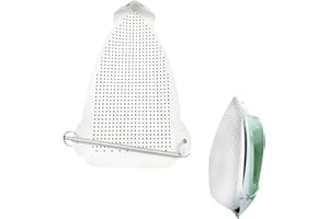 JTMKYO Plaque de Protection Contre la Chaleur pour Fer à Repasser - Accessoire de Repassage à Vapeur - Film en Tissu et Housse pour Chaussures - Protection de Semelle