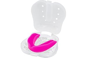 FEEDO Mouthguards for Sports Gum Shield Kids Professional Mouth Guard Boxing Jaw Protection Slim Fit with Case Rugby Martial Arts Judo Karate MMA Muay Thai Hockey Football Sport Mouthguard Adults Men Junior