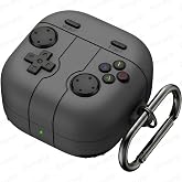 Rongep [Gamepad-Design] Samsung Galaxy Buds 4 Pro/Buds 4 i&ccedil;in Kılıf Darbe Emici K&ouml;şe Korumalı Galaxy Buds4 Kulaklık Kılıfı Yu