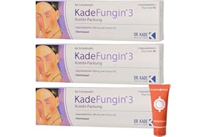 KadeFungin 3 bei Scheidenpilz 3x Kombi-Packung Vaginalpilz 3 Tage Therapie Clotrimazol I Sparset mit Pharma Perle Duschgel