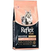 REFLEX PLUS Anne&Bebek Kuzulu ve Pirin&ccedil;li Kedi Maması 1.5 Kg