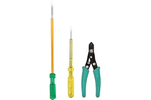 Themisto TH-T20 10 Inch Round Screwdriver with wire stripper and Electric Tester