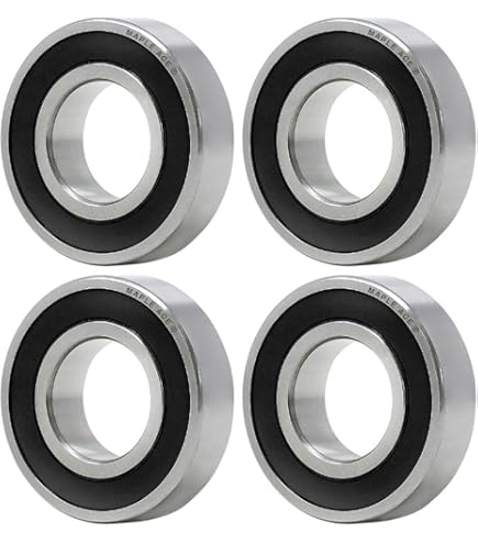 Confezione 100 Cuscinetti 1/2 X 1-3/8 X 7/16 1616-2RS Cuscinetto A Sfera Radiale Sigillato 1/2 ID X 1-1/8 OD X 3/8 Cuscinetti Per Utensili Elettrici E Macchinari