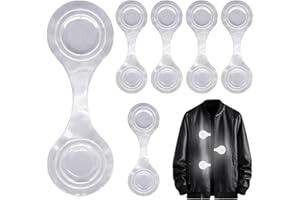 CAPANEUS 6 Stück Magnetische Sicherheitslicht Led Clip, LED Blinklicht Reflektierende Clips, Reflektoren, Reflektor Clips Anhänger, Sicherheits Reflektor für Rucksack, Kleidung, Kinderwagen, Joggen, Fahrrad