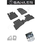 4.5D Car Mat Compatible with Sahler Renault Clio 4 HB/SW (2012-2019)