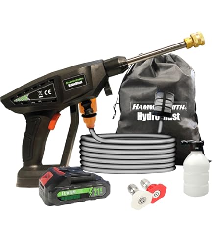 WingFly Draadloze hogedrukreiniger voor Makita 18 V accu, mobiele hogedrukreiniger met 5 m slang, draagbare hogedrukreiniger voor auto, terras, ramen, gazon, zwembad