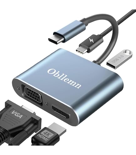 Microsoft Surface Dock Triple Displays HDMI VGA, estação de ancoragem